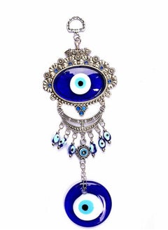 Buy Turkish Blue Evil Eye Protection Amulet for Garden and Home Decor - Lucky Pendant and Wind Chimes in UAE