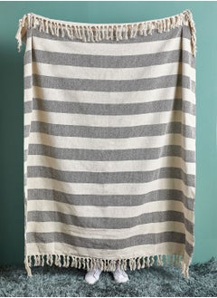 Buy Arizona Stripe Blanket Throw in UAE