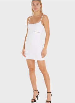 Buy Strappy Knitted Bodycon Dress in Saudi Arabia