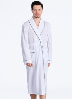 Buy Robe Lightweight Kimono Robes Short Knit Bathrobe Soft Sleepwear Casual Ladies Loungewear in UAE