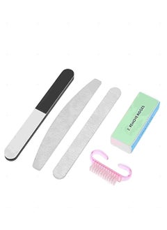 Buy ORiTi Nail Files and Buffer, Professional Manicure Tools Kit Rectangular Art Care Buffer Block Tools in UAE