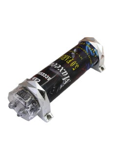 Buy 5.0 Farad Car Audio Capacitor Fit for Systems Up to 5000W, Aluminum Alloy + ABS Car Audio Electric Power Capacitor Amplifier Voltage Regulator in UAE