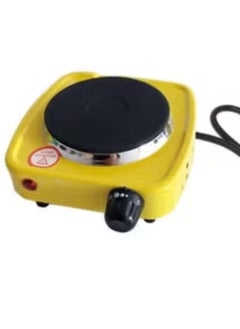 Buy Electric Hot Plate 1 Burner - 500 Watt / Yellow (HMA-1009) in Egypt