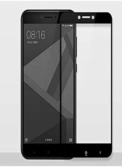 Buy Dragon Xiaomi Redmi 4x BlackTempered Glass Screen Protector 3D Curved Edge in Egypt