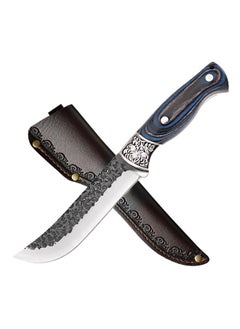 اشتري 40Cr13 Steel Multi-Purpose Knife With Carved Steel Head, Butchering and Cutting Knife Hand Knife في السعودية