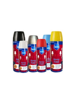 اشتري Levis Spray Paint All Purpose Metal Plastic Furniture 1 PC 380 ML Canary Yellow في الامارات