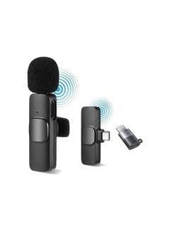 Buy K8 Wireless Microphone for Type-C Black in Egypt