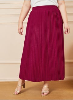 Buy Pleated Maxi Skirt in Saudi Arabia