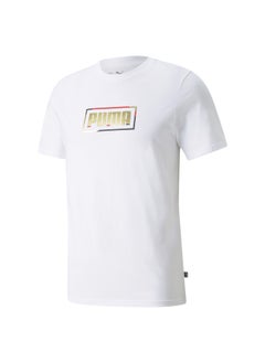 Buy Mens Graphic Metallic T-Shirt in UAE