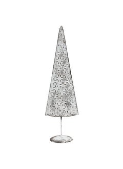 اشتري Metal Tree, Silver - 11x7x38 cm في الامارات