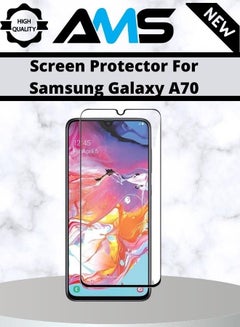Buy Tempered Glass Screen Protector For Samsung Galaxy A70 in Saudi Arabia