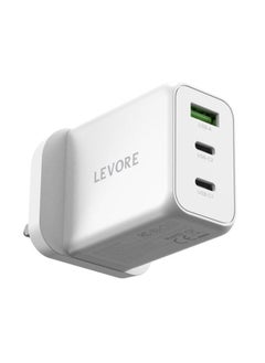 اشتري Dual Type C Port 65W With USB Port 30W Wall Charger في السعودية