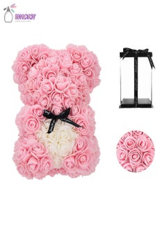 Buy Eternal Flower Rose Bear, High Appearance Level Creative Gift Home Decoration Foam Bear in Saudi Arabia