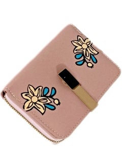Buy Women Portable Leather Elastic Wallet with Money and cards Pocket in Egypt