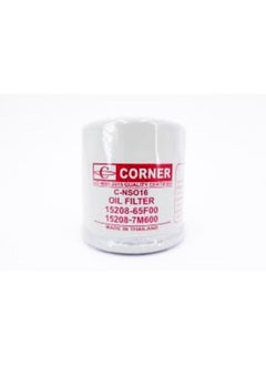 Buy CORNER Oil Filter for NISSAN Sunny NEO Car - C-NSO16 Spin ON Filter - 20mm Diameter, Black Style in Egypt