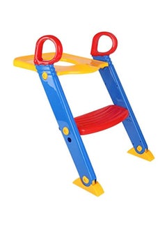 Buy Children's Potty Toilet Trainer Seat with Step Stool Ladder in UAE