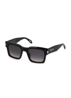 اشتري Men's Navigator Shape  Acetate Sunglasses SJC026 52700Y - Lens Size: 52 Mm - Shiny Black في الامارات