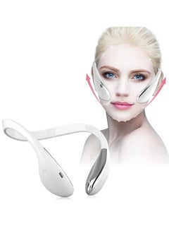 اشتري Electric V Face Lifting Machine - 3 Modes Microcurrent Facial Massager - Slimming & Firming Face Instrument to Reduce Double Chin - Intelligent Cellulite Massager for Women في الامارات
