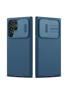 Buy Nillkin Case for Samsung Galaxy S23 Ultra 6.8 Inch  CamShield Pro Slider Camera Close  Open Double Layered Protection TPU  PC Blue Color in UAE