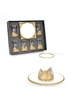 Buy Set of 12 clear glasses in Saudi Arabia