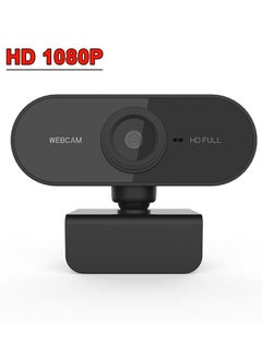 Buy Full HD 1080P Webcams pc computer cameras with Built-in HD microphone Clip-on Digital Video webcam for Online Teaching Live Meet in UAE