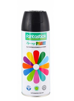 Buy 400ml All Purpose Spray Paint Black Color in UAE