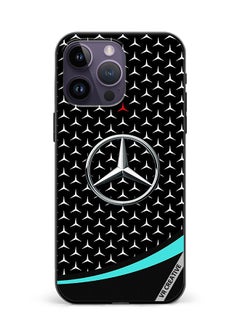 Buy Protective Case Cover For Apple iPhone 15 Pro Max Mercedes Amg Petronas F1 Design Multicolour in UAE