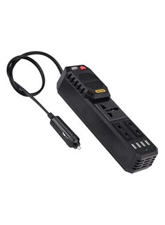 Buy Power Inverter 200W 3 AC Socket 4Power Inverter 200W 4 USB Ports in UAE