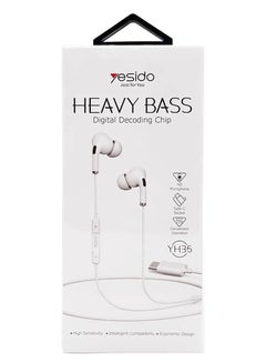 Buy Yesido YH35 Heavy Bass In-Ear Wired Type-C Earphone in Egypt