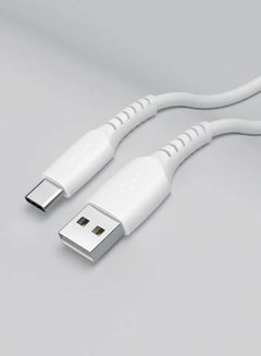 Buy JSAUX USB-C to USB-A TPLINE mobile phone charging cable, output up to 3A, up to 480Mbps, QC/AFC/FCP compliant 1M in Egypt
