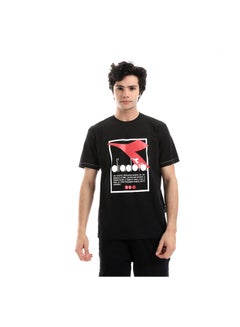 Buy Men Cotton Printed T-Shirt in Egypt