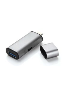 Buy IHUB-12 Type C HUB - USB-C Charger Adapter with USB 3.0 and USB Type-C Port in UAE