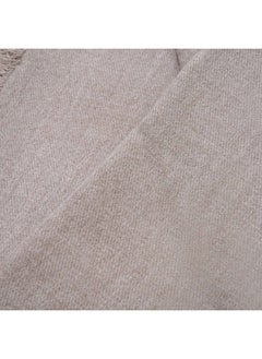 Buy Zeina Throw 130X170Cm - Beige in UAE