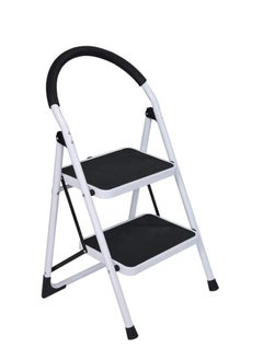 Buy Multi-use white two-step metal ladder in Saudi Arabia