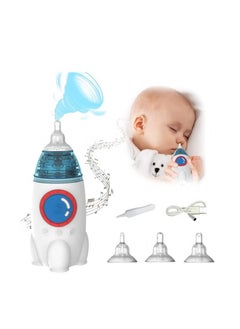 Buy Waterproof Baby Nasal Aspirator Prevent Backflow Soft Silicone USB Rechargeable Baby Electric Baby Nose Sucker 3 Suction for Home Use in UAE