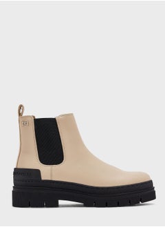 اشتري Casual Leather Ankle Boots في السعودية