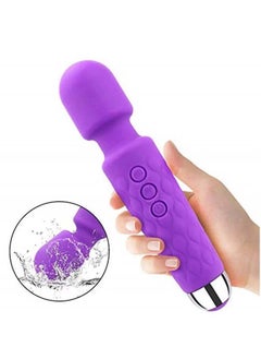 Buy Magic Handheld Wireless Multi Speed Muscle Massage Stick Purple in Saudi Arabia