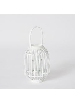 Buy Willa Willow Lantern With Glass Votive 35 x 12.5 x 12.5 cm in UAE