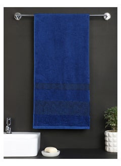 اشتري Raymond Home Bath Towel Super Soft 440 GSM Yarn Dyed Pure Cotton 75x150 cm في الامارات