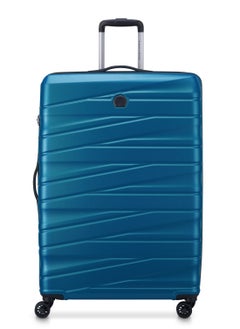 Buy Delsey Tiphanie 82cm Hardcase 4 Double Wheel Expandable Check-In Luggage Trolley Case Steel Blue - 00389283122ME in UAE