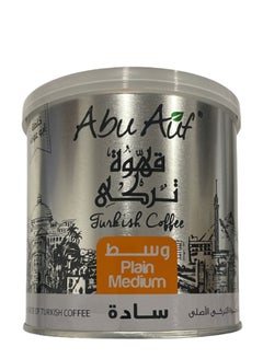 اشتري Abu Auf Plain Medium Turkish Coffee 250g في الامارات