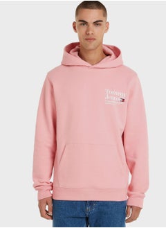 Buy Text Print Modern Hoodie in Saudi Arabia