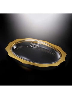 اشتري Acrylic Dessert Serving Set Oval 41.5x58 cm في الامارات