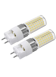 Buy LED Corn Bulb 16W Cool White, 150W Halogen, Incandescent Equivalent, 6000K 1600 Lumen, Ceiling Light Floodlight for Home, Street, Garage, Warehouse, 2 Pack in Saudi Arabia