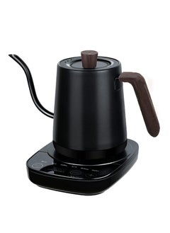 Buy Smart Electric Gooseneck Kettle Pour Over Electric Kettle for Coffee and Tea Stainless Steel Inner Temperature Control Quick Heating in Saudi Arabia