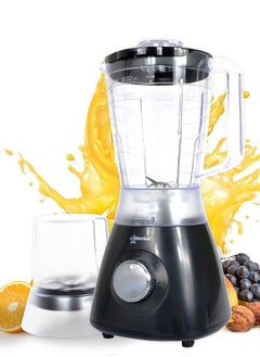 Buy StarSat SS-B700 350W, 2 Speeds, 1.5L & 0.5L, 2 in 1, Wet and Dry Blender & Grinder with 2xJars in UAE