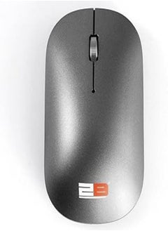 اشتري 2B (MO876) 2.4GHz Slim Wireless Optical Mouse with Blue Light - Gray في مصر