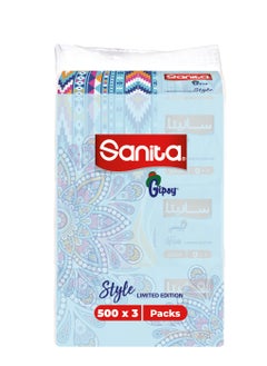 Buy Gipsy 500 sheet Facial Tissues Set of 3 in Egypt