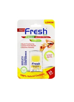 اشتري Lemon Mouth Freshener Strips - 24 Strips في السعودية