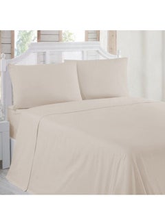Buy 3-Piece Cotton Bed Sheet Set multi size in Saudi Arabia